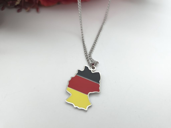 Deutschland Kette Edelstahl